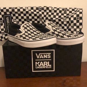 Karl Lagerfeld Vans Slip-On